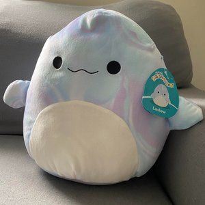Squishmallow Laslow 12" Plush Beluga Whale